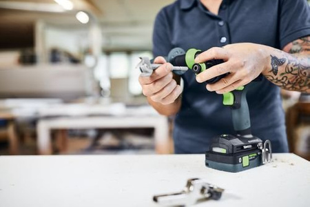 Festool Akumulatorowa wiertarko-wkrętarka TDC 18/4 5,0/4,0 I-Plus QUADRIVE