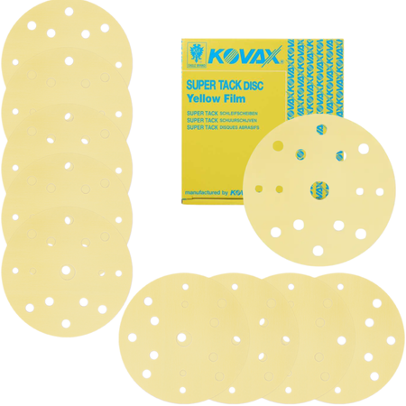 Kovax YELLOWFILM Krążek  ścierny P2000 do szlifierki 152mm na rzep