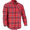 Lahti Pro Koszula flanelowa czerwono-granatowa gramatura 170g rozmiar 3XL CE