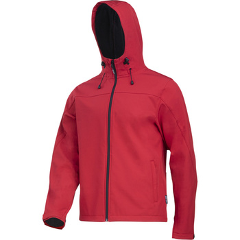Lahti Pro Kurtka SOFTSHELL z kapturem czerwona rozmiar L CE