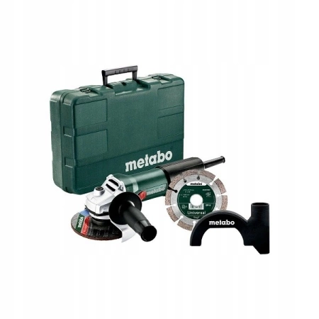 Zdjęcie szlifierki kątowej Metabo WEV 850-125 w walizce
