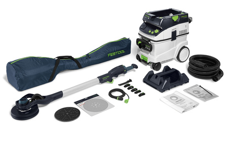 Festool Zestaw złożony z szlifierki przegubowej i odkurzacza LHS 2-M 225 EQ/CTL 36-Set PLANEX