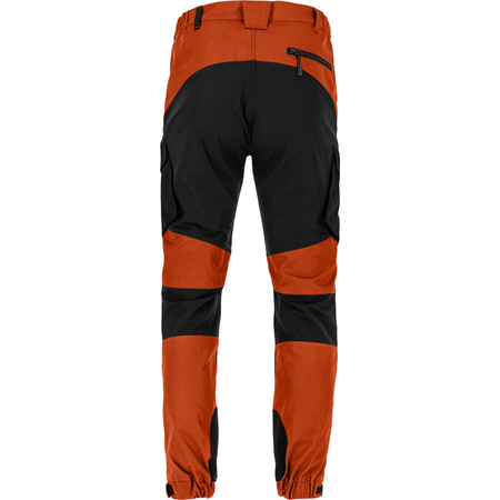 Lahti Pro Spodnie z elementami stretch ceglasto-czarne rozmiar 2XL CE