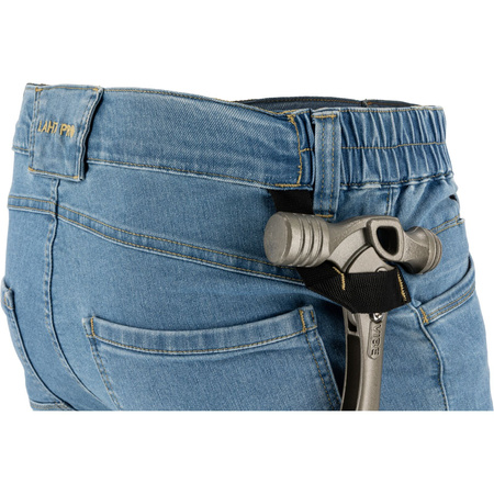 Lahti Pro Spodnie jeansowe jasnoniebieskie STRETCH ze wzmocnieniami rozmiar 2XL CE