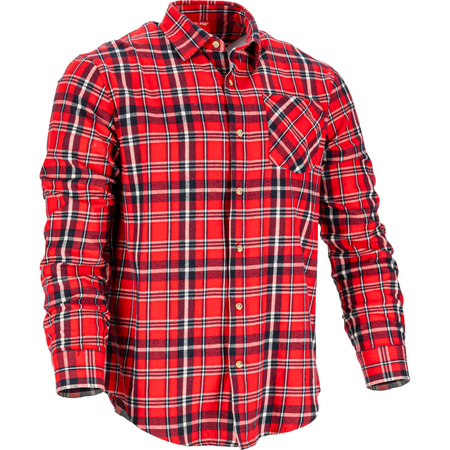 Lahti Pro Koszula flanelowa czerwono-granatowa gramatura 170g rozmiar 2XL CE