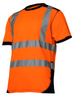 Lahti Pro Koszulka t-shirt ostrzegawcza pomarańczowo-czarna rozmiar 3XL CE