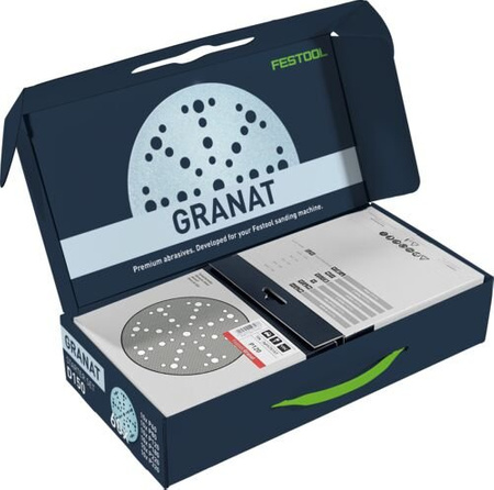 Festool Krążki ścierne STF D150/48 GR-Set Granat