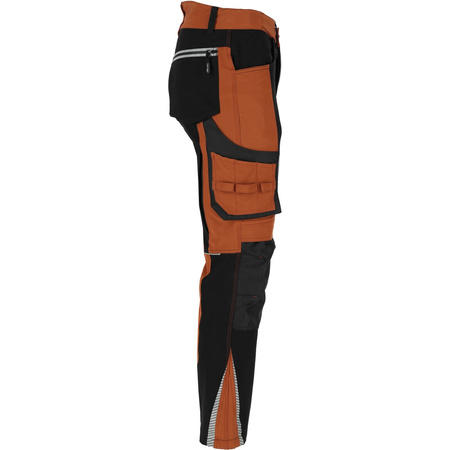 Lahti Pro Spodnie STRETCH brązowo-czarne rozmiar 2XL CE