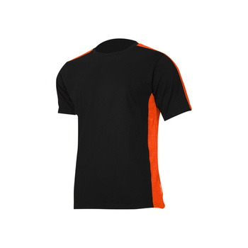 Lahti Pro Koszulka t-shirt gramatura 180g czarno-pomarańczowa rozmiar L CE