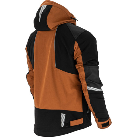 Lahti Pro Bluza stretch brązowo-czarna rozmiar 2XL CE