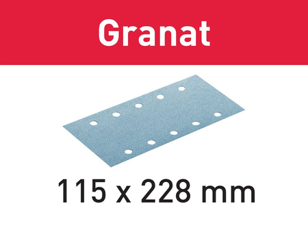 Festool Arkusze ścierne STF 115X228 P60 GR/50 Granat