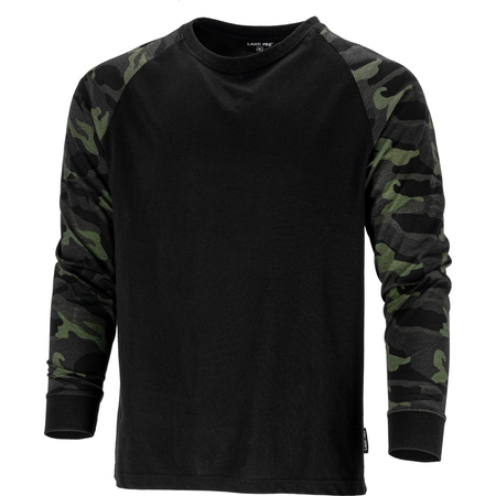Lahti Pro Koszulka z długim rękawem gramatura 190g moro-czarne rozmiar 2XL CE