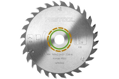 Festool Zestaw tarcz pilarskich do TS 55 REBQ, TSC 55, ATF 55, AP 55 KSB-SORT/3 W 160x2,2 