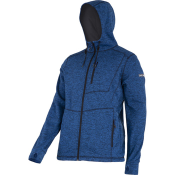 Lahti Pro Bluza z kapturem i suwakiem niebieska rozmiar 2XL CE