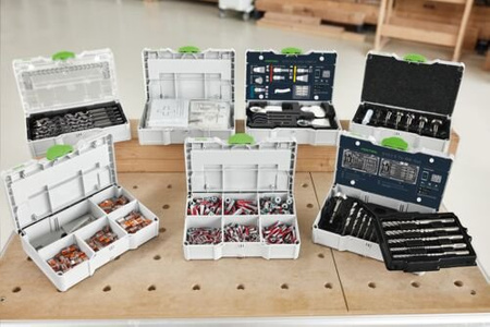 Festool Zestaw wierteł spiralnych SYS3 S 76-SB CE-SORT/6