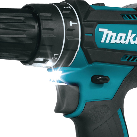 Makita Akumulatorowa wiertarko-wkrętarka DHP482RFJ 18V 62Nm LXT z akumulatorami 2x 3,0Ah i ładowarką