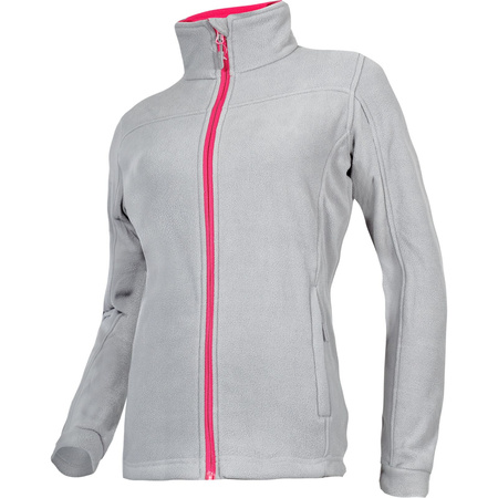 Lahti Pro Bluza polarowa szaro-różowa damska rozmiar 3XL CE