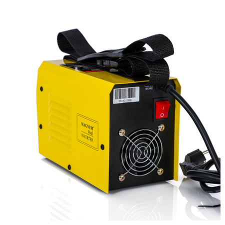 Magnum Przenośna spawarka elektrodowa POWER VIP 5000 LCD