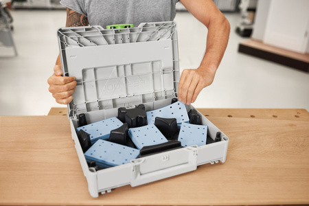 Festool Systainer³ na materiały ścierne SYS-STF 80X133 GR-Set Granat