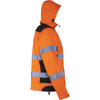 Lahti Pro SOFTSHELL ostrzegawczy z odpinanymi rękawami pomarańczowy rozmiar M CE