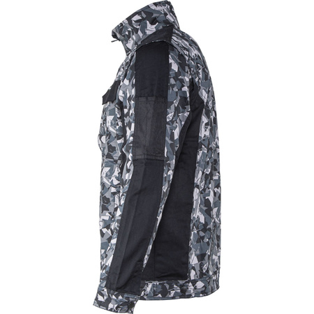 Lahti Pro Bluza z odpinanymi rękawami szaro-czarna rozmiar 2XL CE