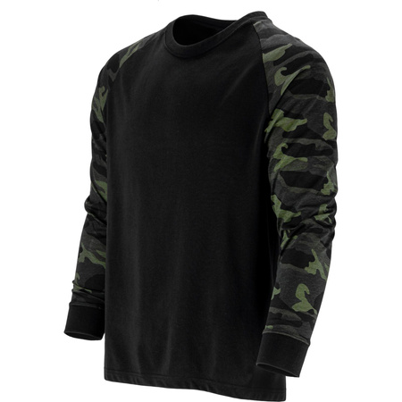 Lahti Pro Koszulka z długim rękawem gramatura 190g moro-czarne rozmiar 2XL CE