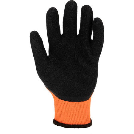 Lahti Pro Rękawice ocieplane czarno-pomarańczowe L251009P rozmiar 9 CE