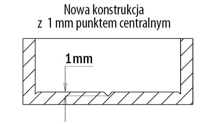 CMT Wiertło puszkowe krótkie D-30mm L-57,5mm S-10x26mm Obroty Lewe Typ.317