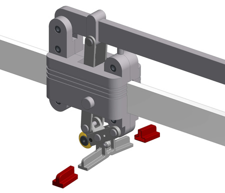 Kaufmann Przecinarka do glazury TopLine Standard 630 mm z podstawą stalową