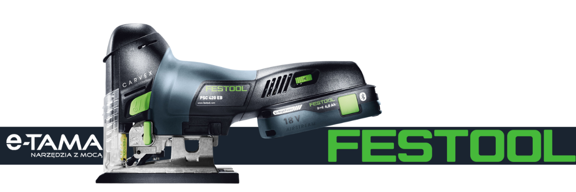 Zdjęcie wyrzynarki Festool CARVEX PSBC 420 z akumulatorem