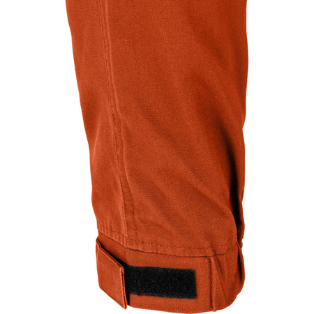 Lahti Pro Spodnie z elementami stretch ceglasto-czarne rozmiar 2XL CE