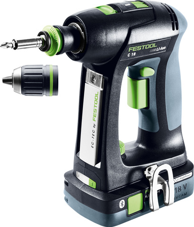 Festool Akumulatorowa wiertarko-wkrętarka C 18 HPC 4,0 I-Plus
