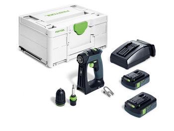 Festool Akumulatorowa wiertarko-wkrętarka CXS 18 C 3,0-Plus