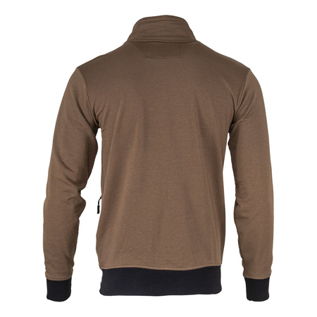 Lahti Pro Bluza z suwakiem brązowa rozmiar 2XL CE