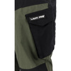 Lahti Pro Spodnie z elementami stretch zielono-czarne rozmiar 2XL CE