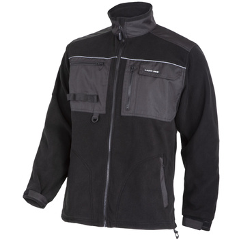 Lahti Pro Bluza polarowa ze wzmocnieniami czarna gramatura 420g rozmiar M CE