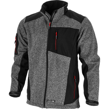 Lahti Pro Kurtka sweter wstawki soft szaro-czarna rozmiar 3XL CE
