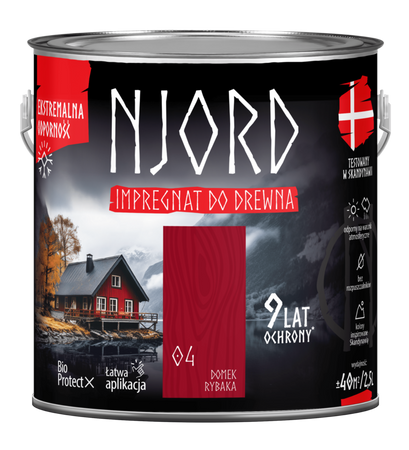 NJORD IMPREGNAT 2,5 L DOMEK RYBAKA
