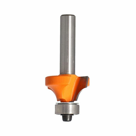 CMT Frez zaokrąglający z łożyskiem R-6,35mm D-25,4mm I-12,7mm S-8mm Typ.938