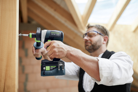 Festool Akumulatorowa wiertarko-wkrętarka TDC 18/4 5,0/4,0 I-Plus QUADRIVE