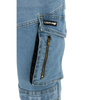Lahti Pro Spodnie jeansowe jasnoniebieskie STRETCH ze wzmocnieniami rozmiar 2XL CE