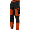 Lahti Pro Spodnie z elementami stretch ceglasto-czarne rozmiar 2XL CE