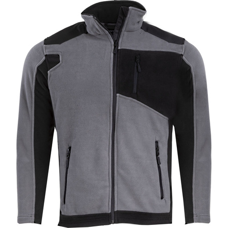 Lahti Pro Bluza polarowa ze wzmocnieniami szaro-czarne rozmiar 3XL CE