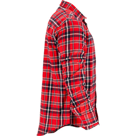 Lahti Pro Koszula flanelowa czerwono-granatowa gramatura 170g rozmiar 3XL CE