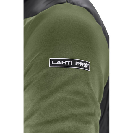 Lahti Pro Bluza ocieplana czarno-zielona rozmiar S CE