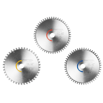 Festool Zestaw tarcz pilarskich do TS 60 K, TSV 60 K, CSC SYS 50 KSB-SORT/3 W/L/A 168x1,8