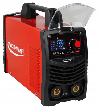 Weldman Sprawarka inwerterowa ARC 250 LCD SYN VRD
