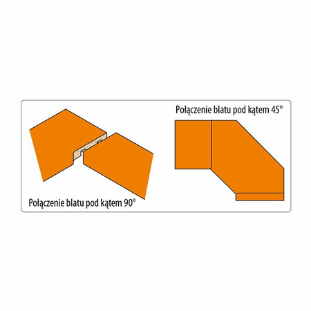 CMT Szablon do łączenia blatów kuchennych 420-650 mm CMT650