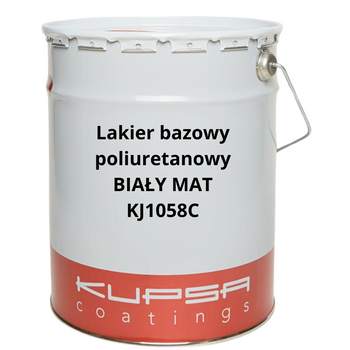 KUPSA KJ1058 Lakier bazowy poliuretanowy baza BIAŁY MAT