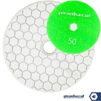 Pad diamentowy dysk polerski 100 mm na rzep - Granulacja 50